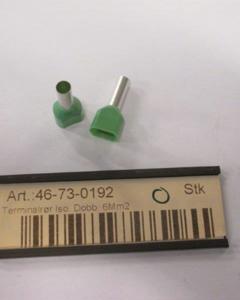 Terminal Pipe Iso.Double 6mm²